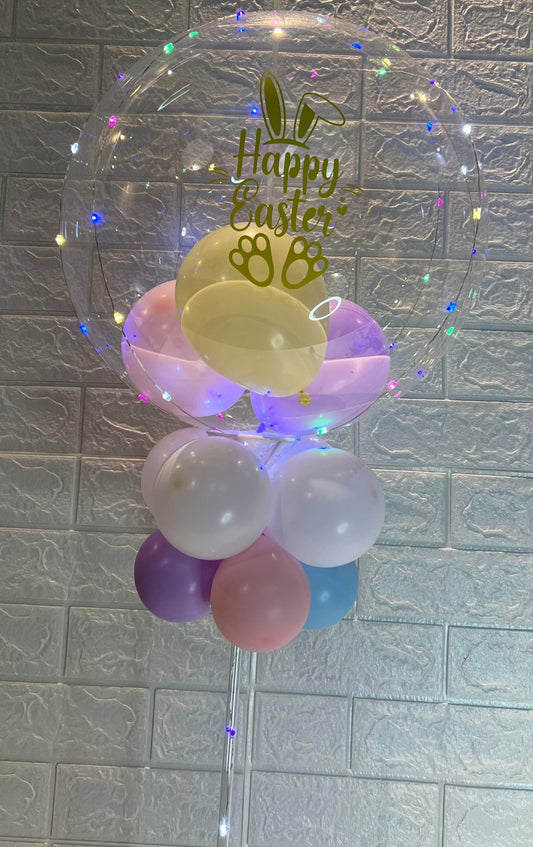 pastel easter light up balloon