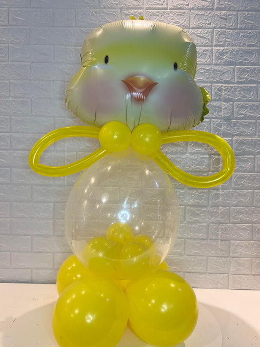 Cute easter chick balloon