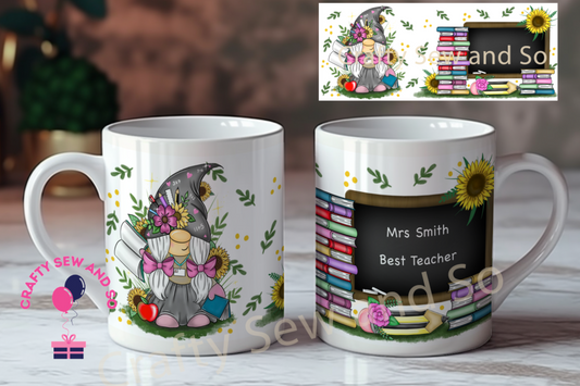 Gonk Teacher Design -Gonk gifts for mum , Gonk gifts for Gran, Gonk gifts for daughter, Birthday gift for her , Mothers day gift
