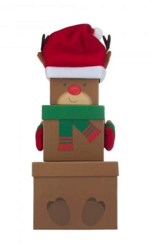 Reindeer stacking box