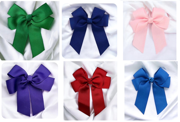 Personalised hair bows pack of 3