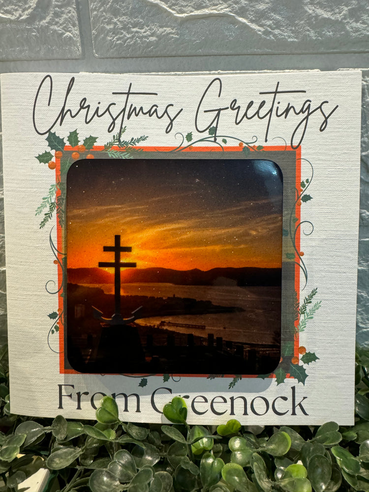 Greetings from Inverclyde Coaster Keepsake Cards