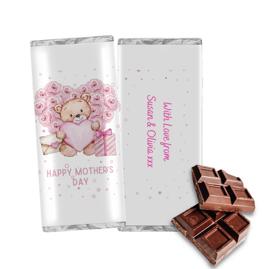 Mother’s Day Personalised Chocolate Bar