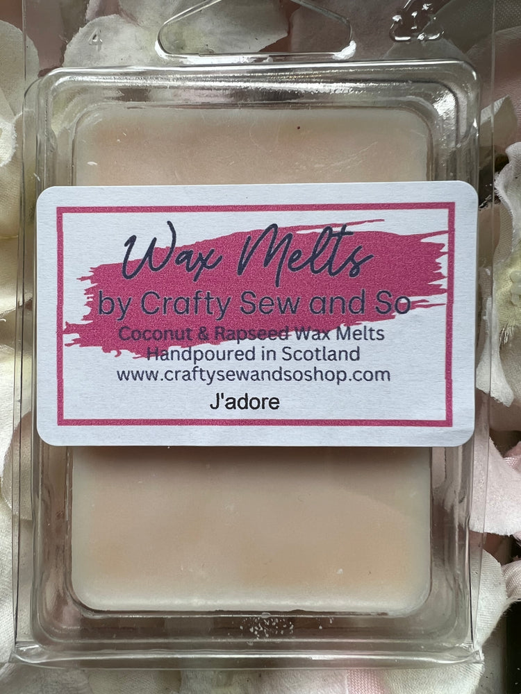 J’adore / Soy Wax Melt / Wax Melt Clamshell  / Luxury scent / Perfume / Wax Melts  / Vegan / Letterbox Gifts