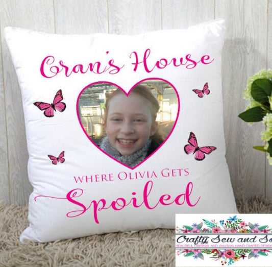 Mothers day gift personalised cushion gift