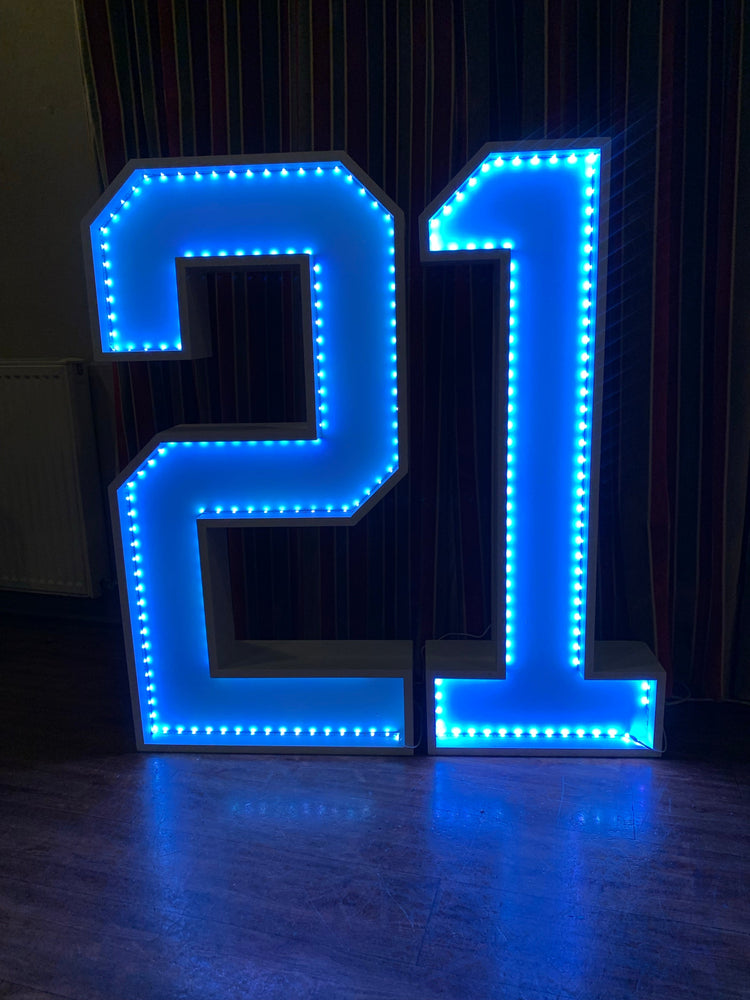 LED number hire (delivery)
